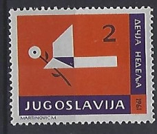 Jugoslavia 1961  Zwangszuschlagsmarken (**) MNH  Mi.27 - Charity Issues