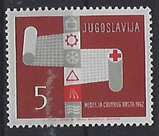 Jugoslavia 1962  Zwangszuschlagsmarken (**) MNH  Mi.28 - Beneficiencia (Sellos De)