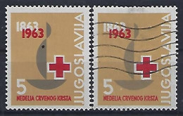 Jugoslavia 1963  Zwangszuschlagsmarken (**)+(o) Mi.29 - Beneficenza