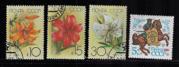 RUSSIA 1989 SCOTT #5718,5758-5760   USED - Usati