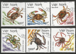 930 Vietnam Shrimps Crevettes Crabes Crabs Vie Marine Life Crustaces Crustaceans (VIE-80b) - Crostacei