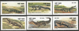 930 Vietnam 1994 Reptile Crocodile Crocrodile Krokodil MNH ** Neuf SC (VIE-62) - Vietnam