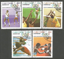 928 Cabo Verde Boxe Natation Swimming Volleyball Basketball (VER-23) - Cape Verde