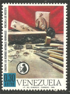 926 Venezuela Sculpture Bois Wood MNH ** Neuf SC (VEN-67b) - Trees