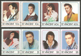 924 St Vincent Elvis Presley MNH ** Neuf SC (VIN-166c) - Cantanti
