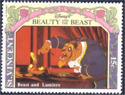 924 St Vincent Beauty Beast Belle Bete Light MNH ** Neuf SC (VIN-125c) - Cinema