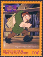 924 St Vincent Quasimodo Hunchback Notre Dame Paris MNH ** Neuf SC (VIN-120c) - Cinema