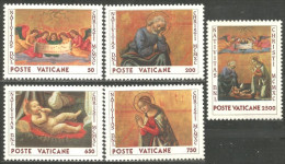 922 Vatican Christmas Noel Tableaux Mainardi Paintings MNH ** Neuf SC (VAT-150) - Nuovi