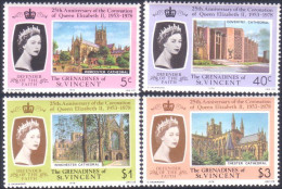 924 St Vincent Cathedrals Cathédrales MNH ** Neuf SC (VIN-8) - Iglesias Y Catedrales