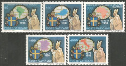 922 Vatican 1989 Voyages Pape Pope Travels MNH ** Neuf SC (VAT-146) - Papas