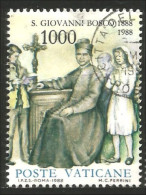 922 Vatican 1988 1000 L St Jean John Bosco (VAT-78) - Used Stamps