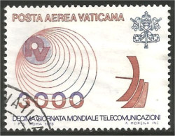 922 Vatican 1978 3000 L Radio Waves Antenna Antenne Ondes Radio (VAT-68) - Telecom