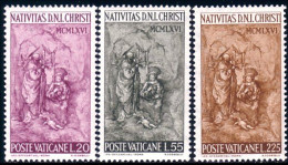 922 Vatican Christmas 1966 Noel MNH ** Neuf SC (VAT-14b) - Christmas
