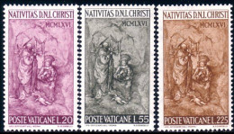 922 Vatican Scultpure Christmas Noel 1966 MNH ** Neuf SC (VAT-14c) - Sculpture