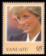 920 Vanuatu 95c Diana Lady Di MNH ** Neuf SC (VAN-1a) - Vanuatu (1980-...)