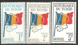 940 Tchad Drapeaux Flags MH * Neuf CH (VOL-9) - Francobolli