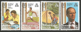 934 British Virgin Islands Camping Athletics Stamp Collecting Philatelie Course Edinburgh MNH ** Neuf SC (VIR-40) - Iles Vièrges Britanniques