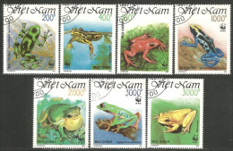 930 Vietnam Grenouille Tree Frog Rana Kikker Frosch (VIE-435d) - Frösche