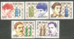 930 Vietnam Chess Echecs Sacchi Schach Fischer Lasker Karpov Kasparov MNH ** Neuf SC (VIE-415a) - Vietnam