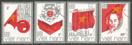 930 Vietnam Ho Chi Minh Drapeau Flag (VIE-387) - Vietnam