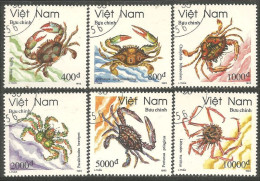 930 Vietnam Crabs Crustaceans Crustacés Crabes (VIE-376) - Vietnam