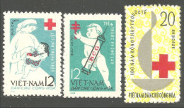 930 Vietnam Red Cross Croix Rouge Rot Kreuze Seringue Syringe MNH ** Neuf SC (VIE-342) - Croce Rossa