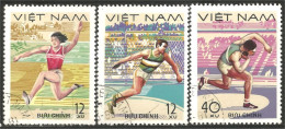 930 Vietnam Saut Jump Lancer Disque Discus Throw Poids Shot Put (VIE-240) - Athletics