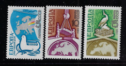 RUSSIA 1989 SCOTT #5778-5780   MNH - Neufs