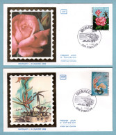 FDC Monaco 1980 - Concours International Des Bouquets 1980 -  YT 1251 Et 1252 - FDC