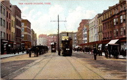 4-4-2024 (1 Z 1) Ireland (posted From Ireland To Cheshire In 1908 ?) Cork - The Gran Parade (with Tramway) - Cork