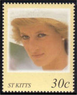 546 Saint Kitts Lady Di Diana MNH ** Neuf SC (KIT-7a) - St.Kitts-et-Nevis ( 1983-...)