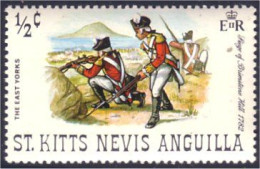 546 Saint Kitts Military Costume MNH ** Neuf SC (KIT-8b) - Militaria