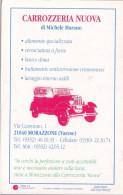 Calendarietto - Carrozzeria Nuova - Morazzone - Varese - Anno 1996 - Petit Format : 1991-00