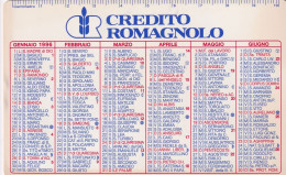 Calendarietto - Credito Romagnolo - Anno 1996 - Petit Format : 1991-00