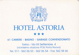 Calendarietto - Hotel Astoria - Torino - Anno 1996 - Petit Format : 1991-00