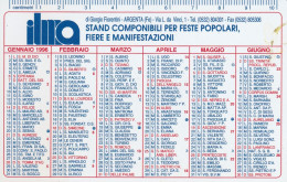 Calendarietto - ILMA - Stand Componibili Per Feste Popolari Fiere E Manifestazioni - Argenta - Ferrara - Anno 1996 - Petit Format : 1991-00