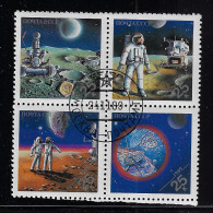 RUSSIA 1989 SCOTT #5833-5836  USED - Usados