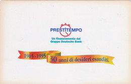 Calendarietto - Prestitempo - Gruppo Deutsche Bank - Anno 1996 - Petit Format : 1991-00