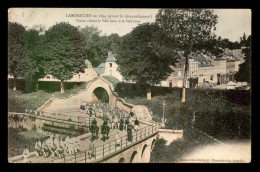 59 - LANDRECIES - LE VIADUC RELIANT LA VILLE A LA VILLE BASSE EN 1894 - FORTIFICATIONS - Landrecies