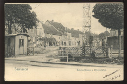 67 - SAARUNION - BAHNHOFSTRASSE U. BRUNNENPLATZ  - EDITEUR NELS METZ, SERIE 132 N°1 - Sarre-Union