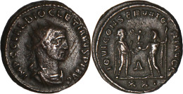 ROME - Aurelianus - DIOCLETIEN - 285 AD - IOVI CONSERVATORI - Antioche - RIC.325 - 19-010 - Die Tetrarchie Und Konstantin Der Große (284 / 307)