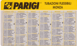 Calendarietto - Superparinox - Parigi - Monza - Anno 1994 - Petit Format : 1991-00