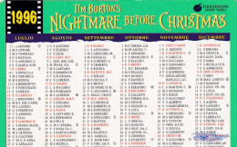 Calendarietto - Tim Burton's - Nightmare Before Christmas - Anno 1996 - Petit Format : 1991-00