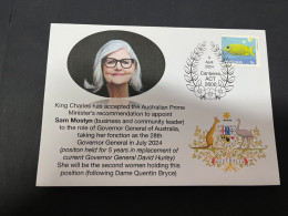 4-4-2024 (1 Z 3) Australia - Appointment Of Sam Mostyn As Governor General (second Woman To Be In This Position) - Donne Celebri