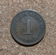 (LP317) - ALLEMAGNE -  1 Pfennig 1876 A - 1 Pfennig