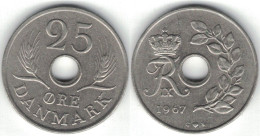 Denmark - 25öre 1967 - Danemark