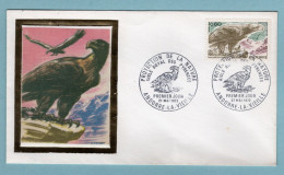 FDC Andorre 1972 - Protection De La Nature - Aigle Royal Des Pyrénées - YT 219 - FDC