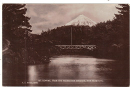 New Zealand -New Plymouth Mt Egmont From The Recreation Grounds - New Zealand