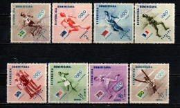 REPUBBLICA DOMENICANA - 1957 - VINCITORI DELLE MEDAGLIE OLIMPICHE DI MELBOURNE - USATI - República Dominicana