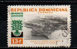 REPUBBLICA DOMENICANA - 1960 - ANNO INTERNAZIONALE DEL RIFUGIATO - USATO - Repubblica Domenicana